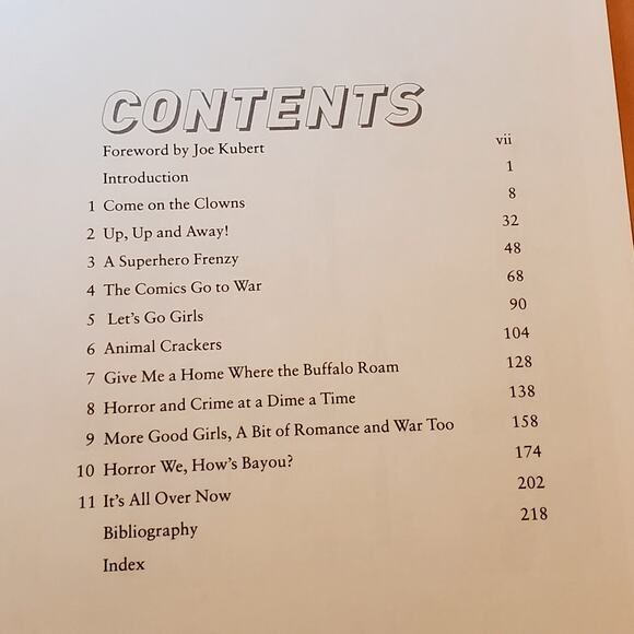 The Classic Era of American Comics by Nicky Wright Joe Kubert 2008 - Picture 9 of 11